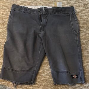 Dickies Gray Flat Front Shorts